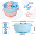 Yuming Factory Baby Tableware Feeding Set Silicone Unbreakable Dinner set
